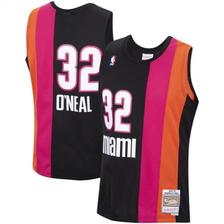 Maillot Basket Miami Heat Shaquille ONeal 32 Mitchell Ness 2005-2006 Hardwood Classics Swingman - Homme